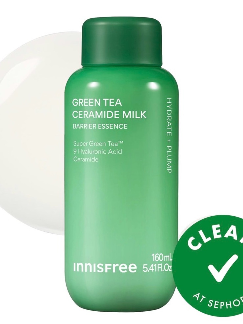 Innisfree Green Tea Ceramide Milk Barrier Essence